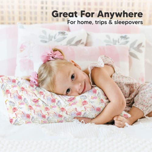 Keababies Printed Toddler Pillowcase 13x18" In Pink