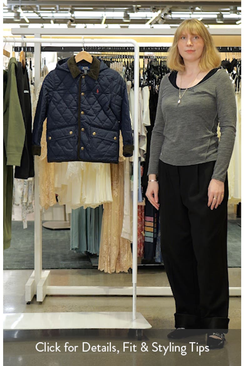 Kids' Quilted Hooded Barn Jacket video