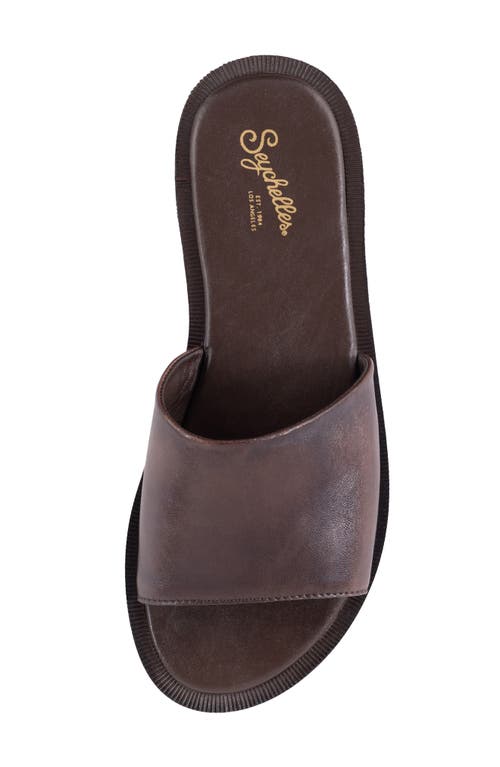 Shop Seychelles Orchid Slide Sandal In Brown