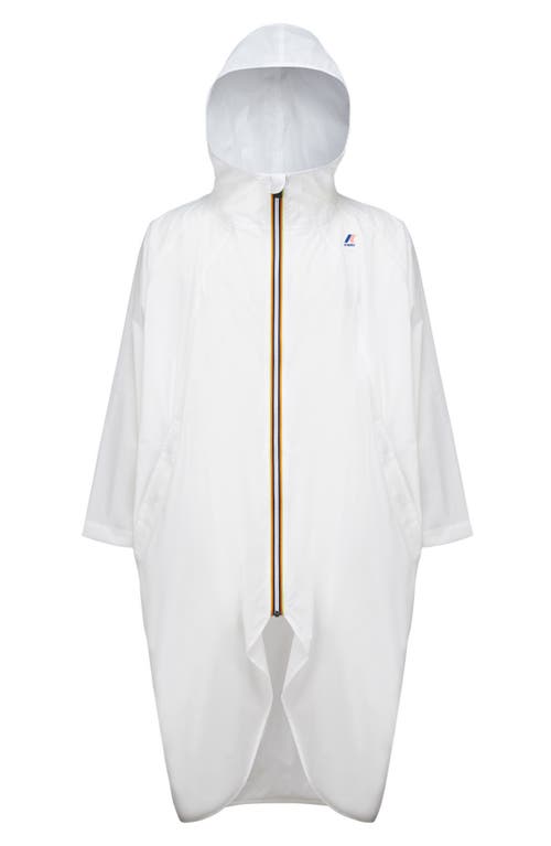 K-WAY K-WAY RENNES WATERPROOF PACKABLE RAIN PONCHO