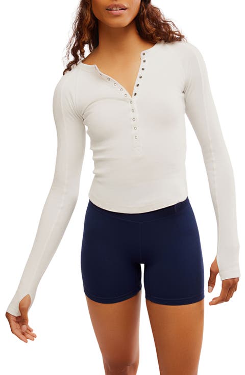 Kick Off Rib Cotton Henley