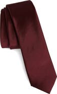 Nordstrom Kids' Ugo Solid Satin Tie