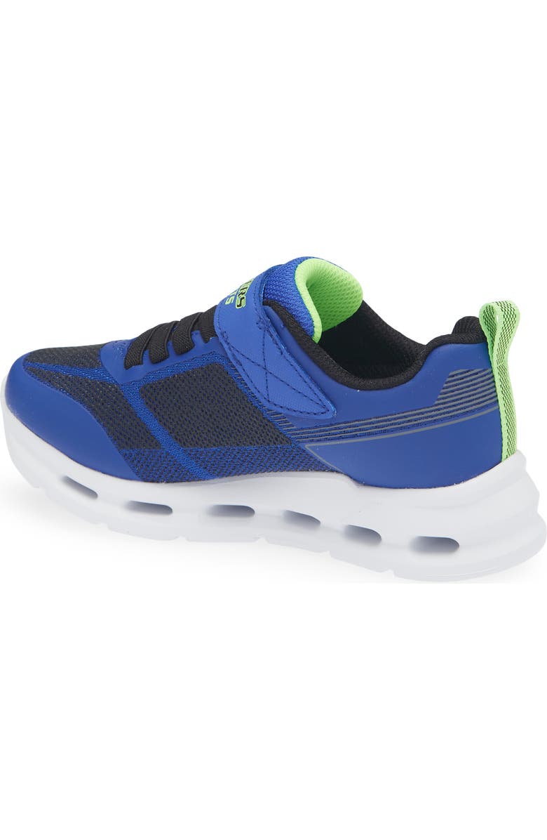 SKECHERS Kids' S-Lights<sup>®</sup> Glide-Step<sup>®</sup> Lights Sneaker, Alternate, color, Black/Blue