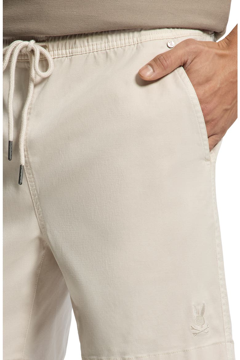 Willis Stretch Twill Drawstring Shorts, Alternate, color, NATURAL LINEN