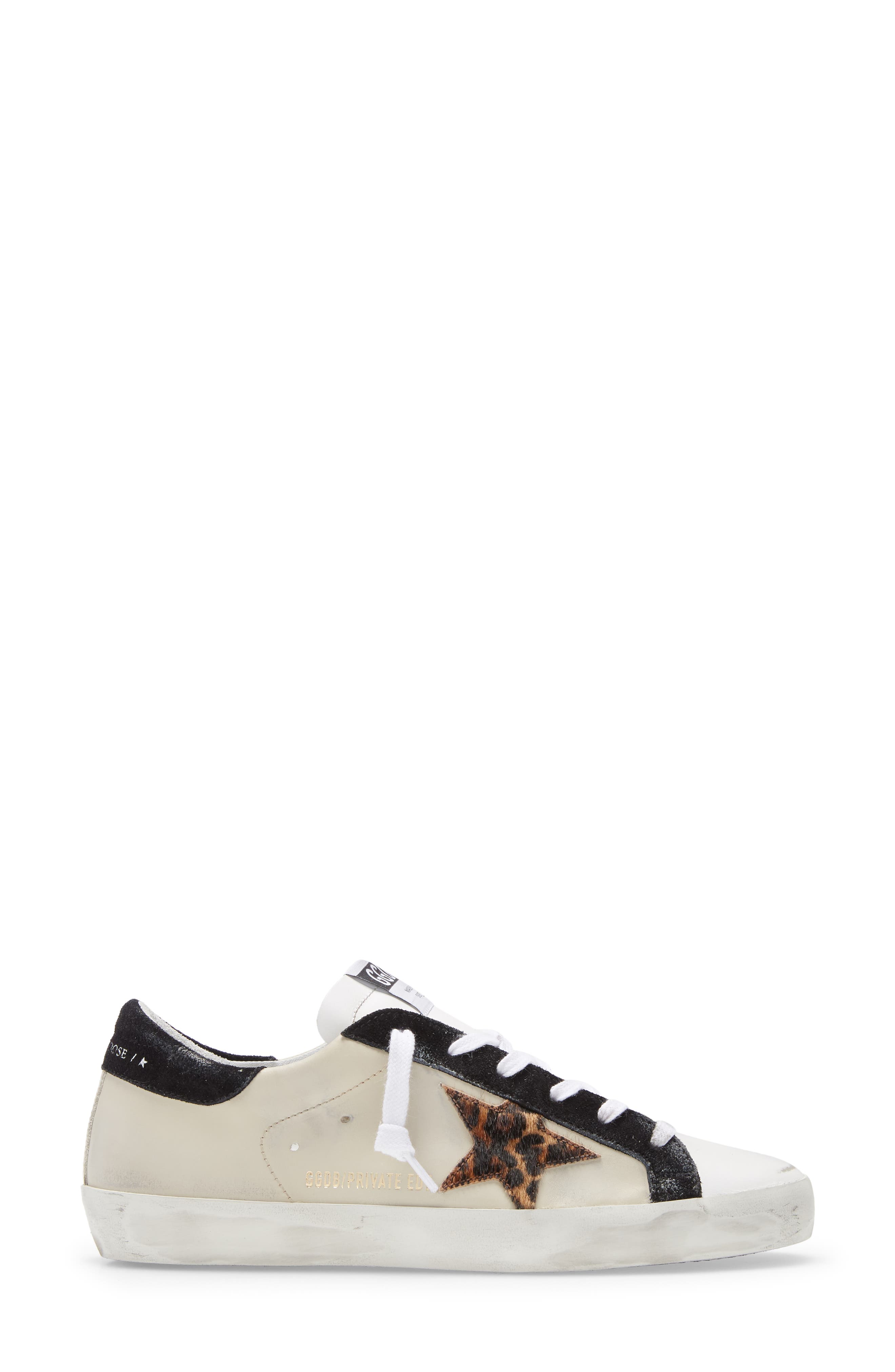 Golden Goose Super-Star Genuine Calf Hair Sneaker, Alternate, color, 