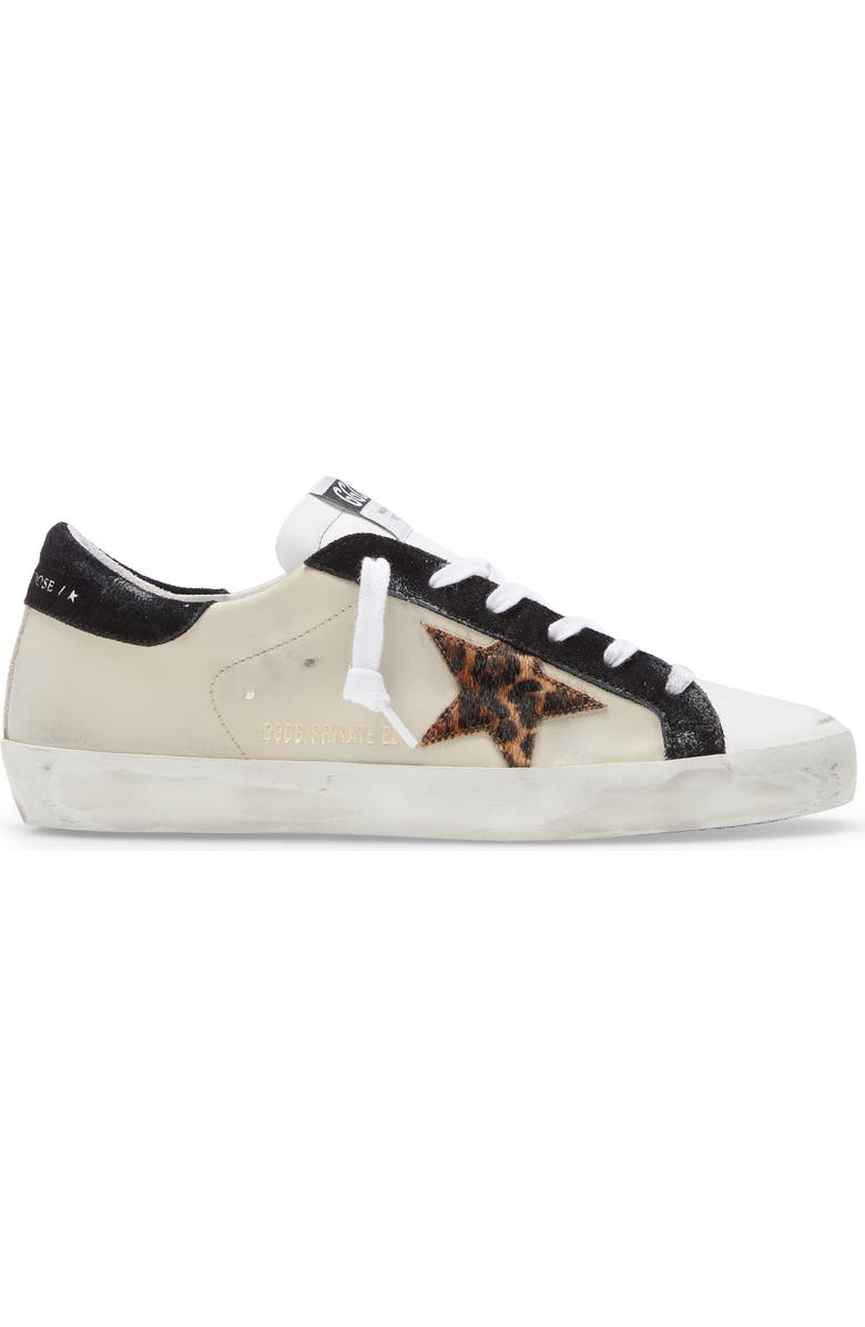 Golden Goose Super-Star Genuine Calf Hair Sneaker, Alternate, color,