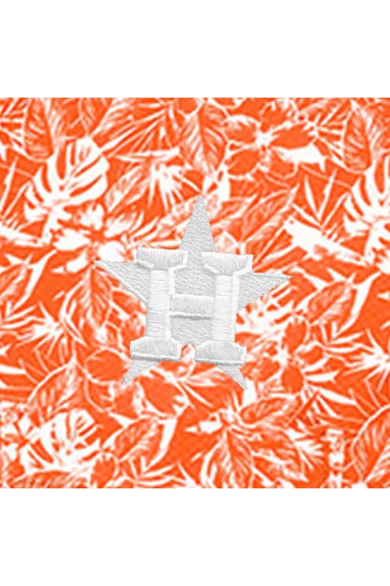 Men's Antigua Orange Houston Astros Resort Button-Up Shirt, Alternate, color, Orange