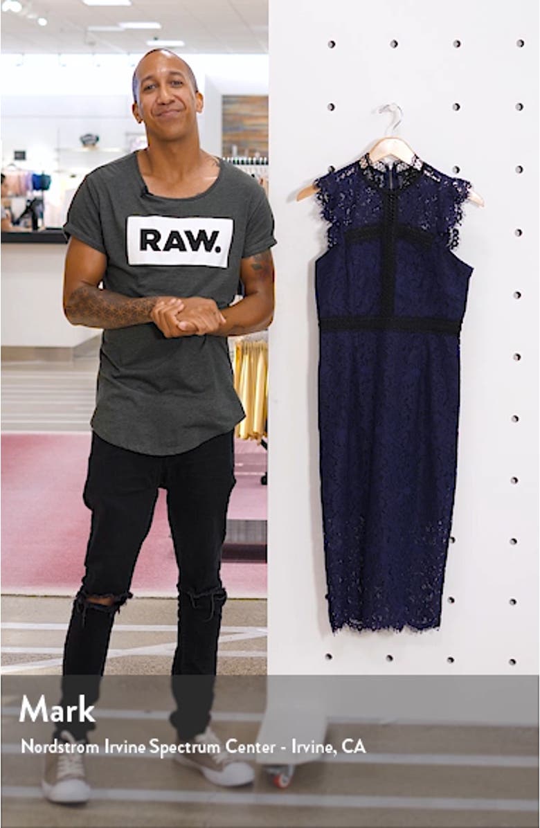 Latoya Lace Body-Con Dress, sales video thumbnail