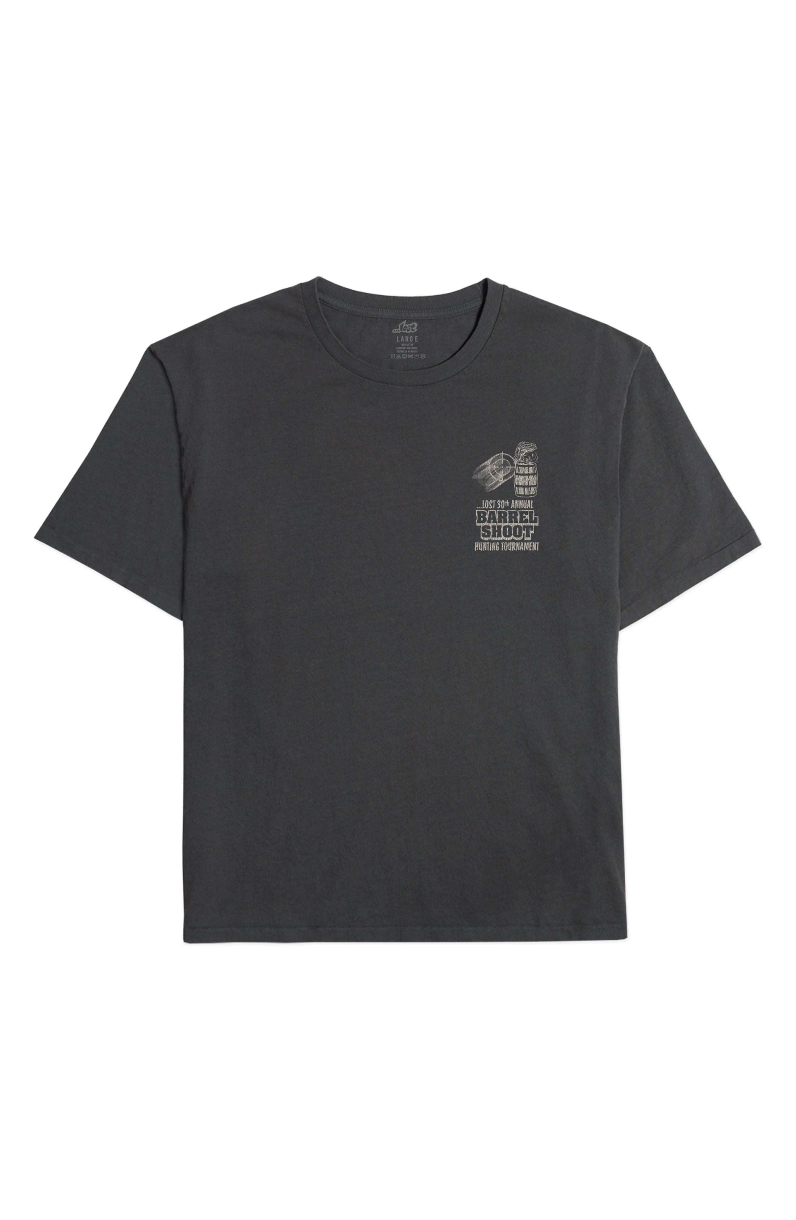 Lost Barrel Shoot Boxy Heavyweight Graphic T-Shirt