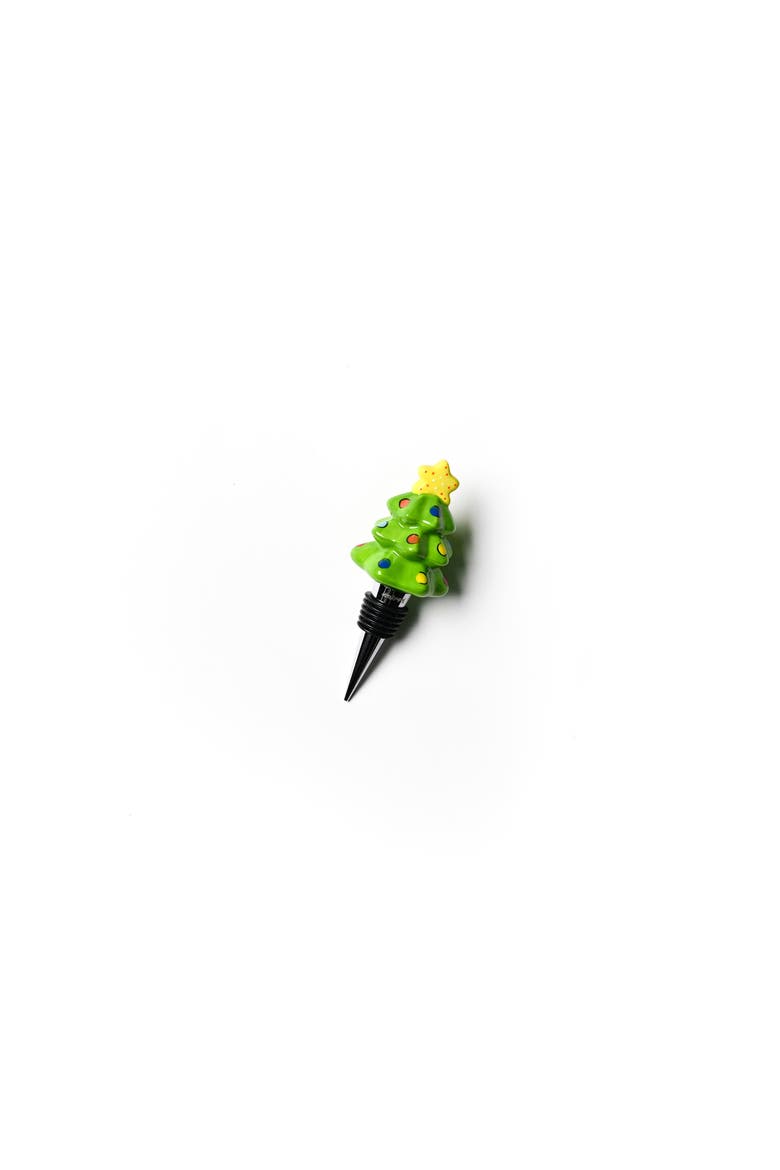 Tree Bottle Stopper, Main, color, Green