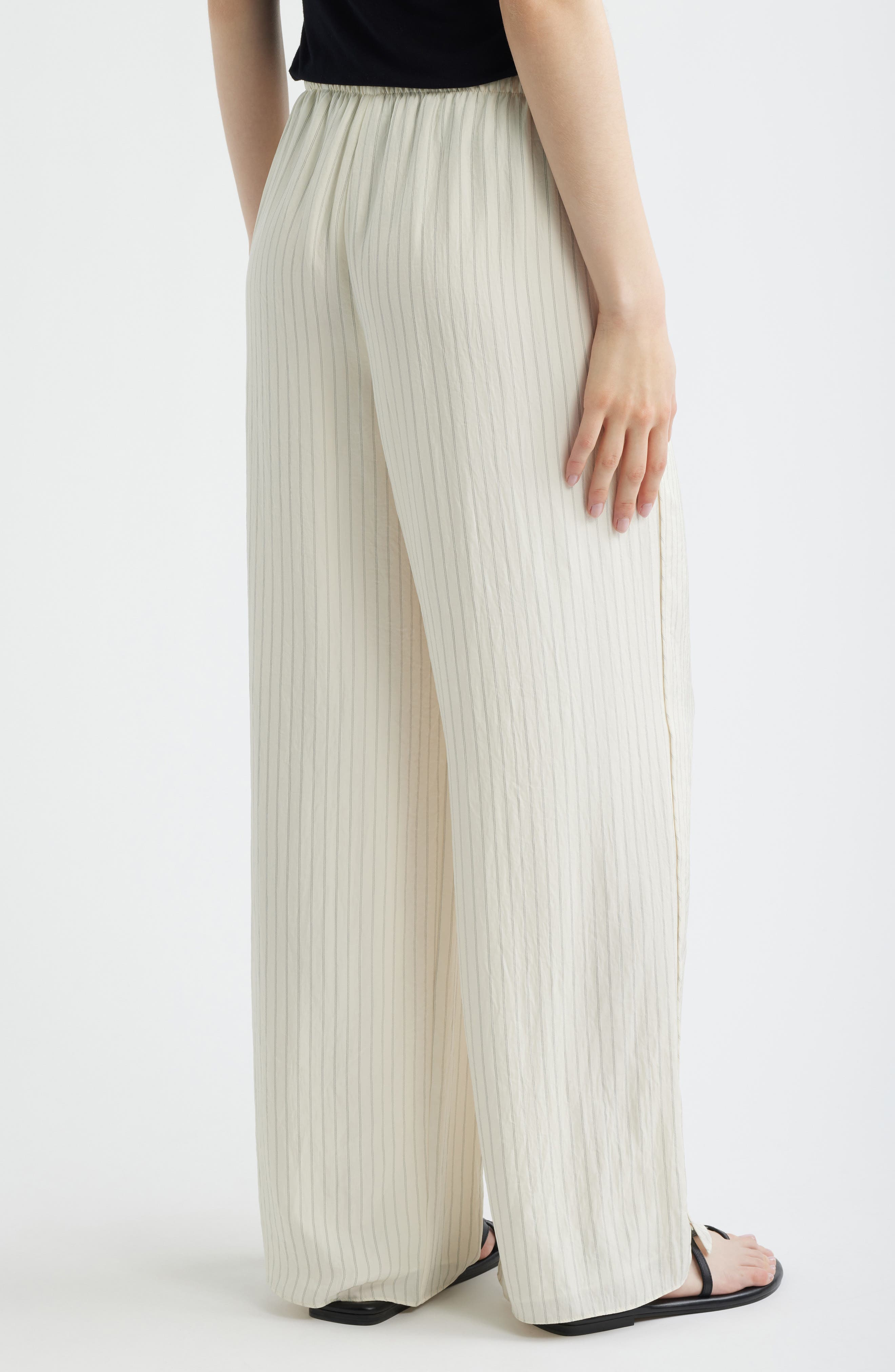 Slit Hem Wide Leg Pants - image 4
