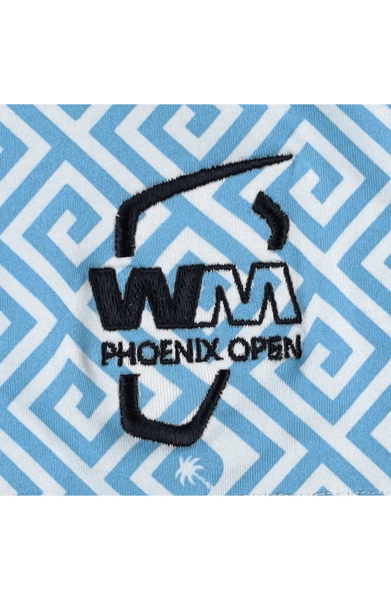 PUMA Men's Puma x PTC Light Blue WM Phoenix Open Resort MATTR Polo, Alternate, color, 