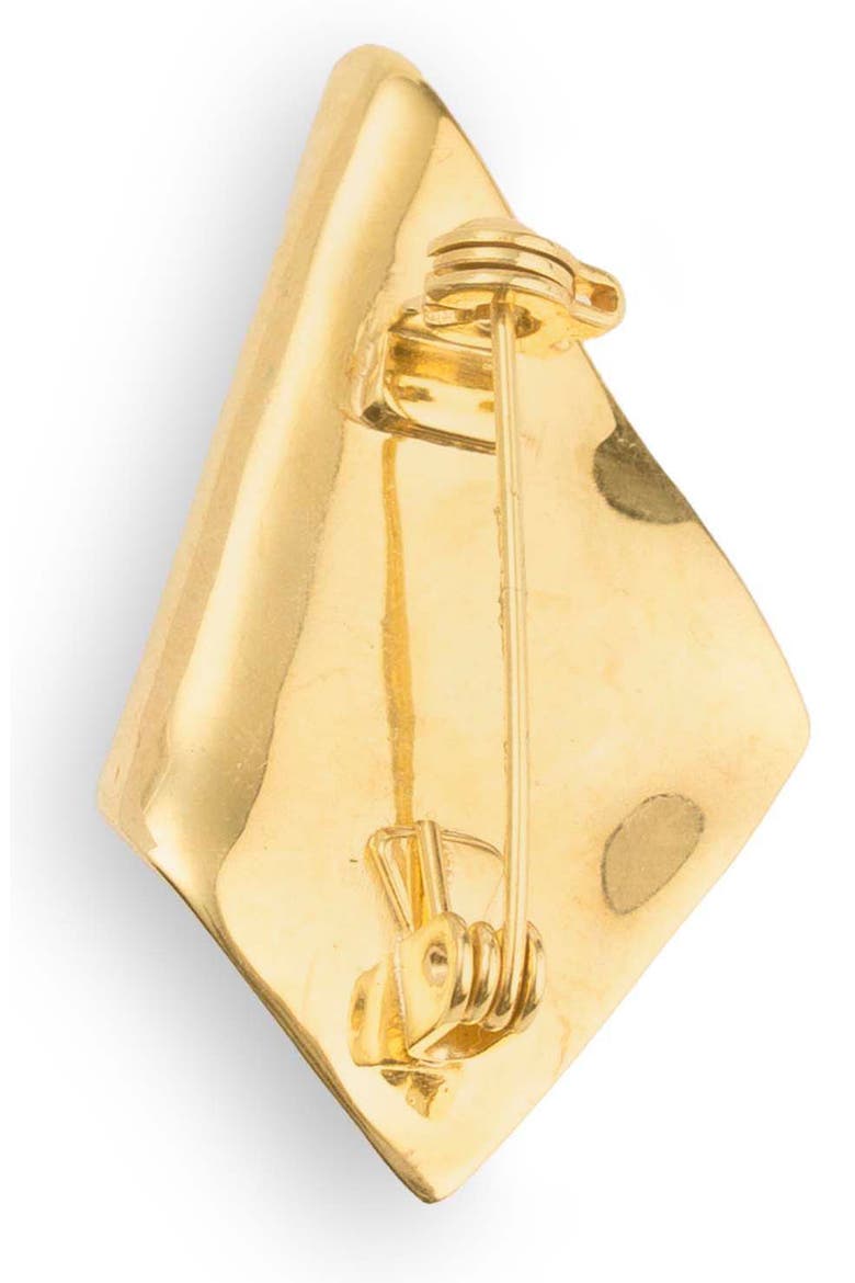 Talia Brooch, Alternate, color, 16K GOLD PL