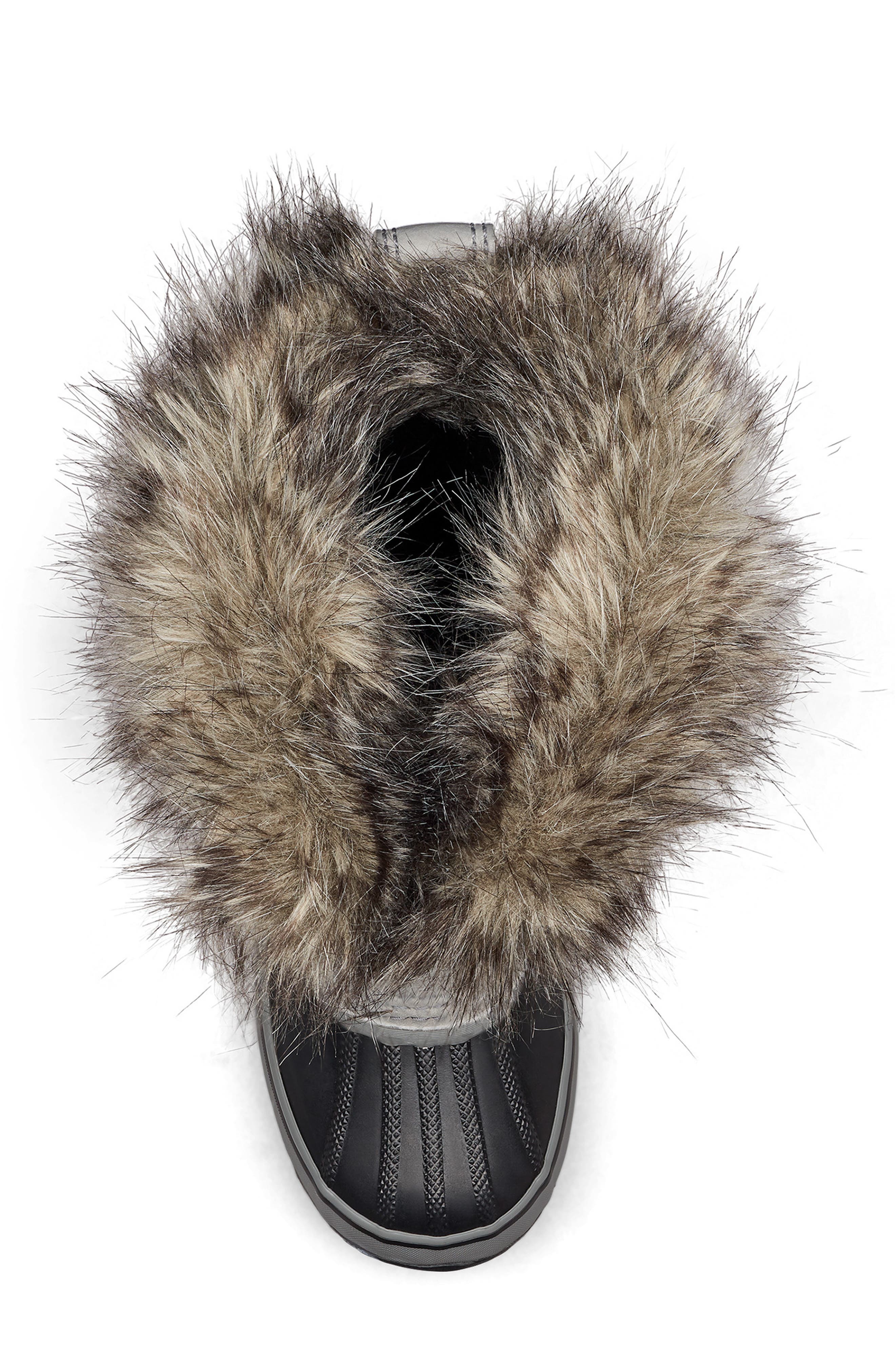 SOREL Joan of Arctic Waterproof Boot, Alternate, color, Quarry/ Black