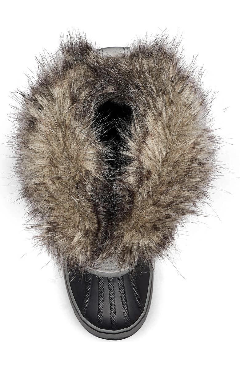 SOREL Joan of Arctic Waterproof Boot, Alternate, color, Quarry/ Black