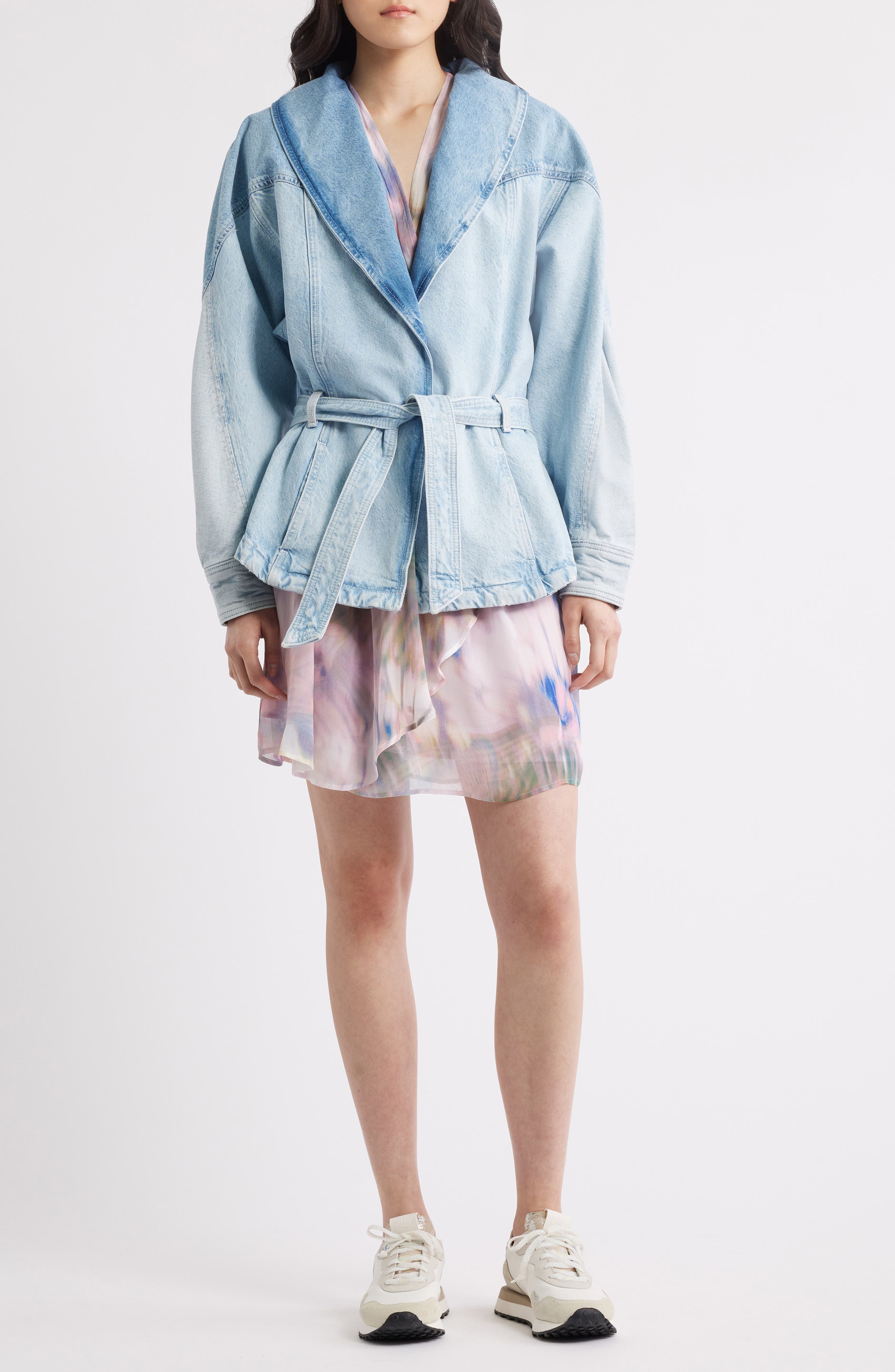 Paneled Denim Jacket (Women) | Nordstromrack