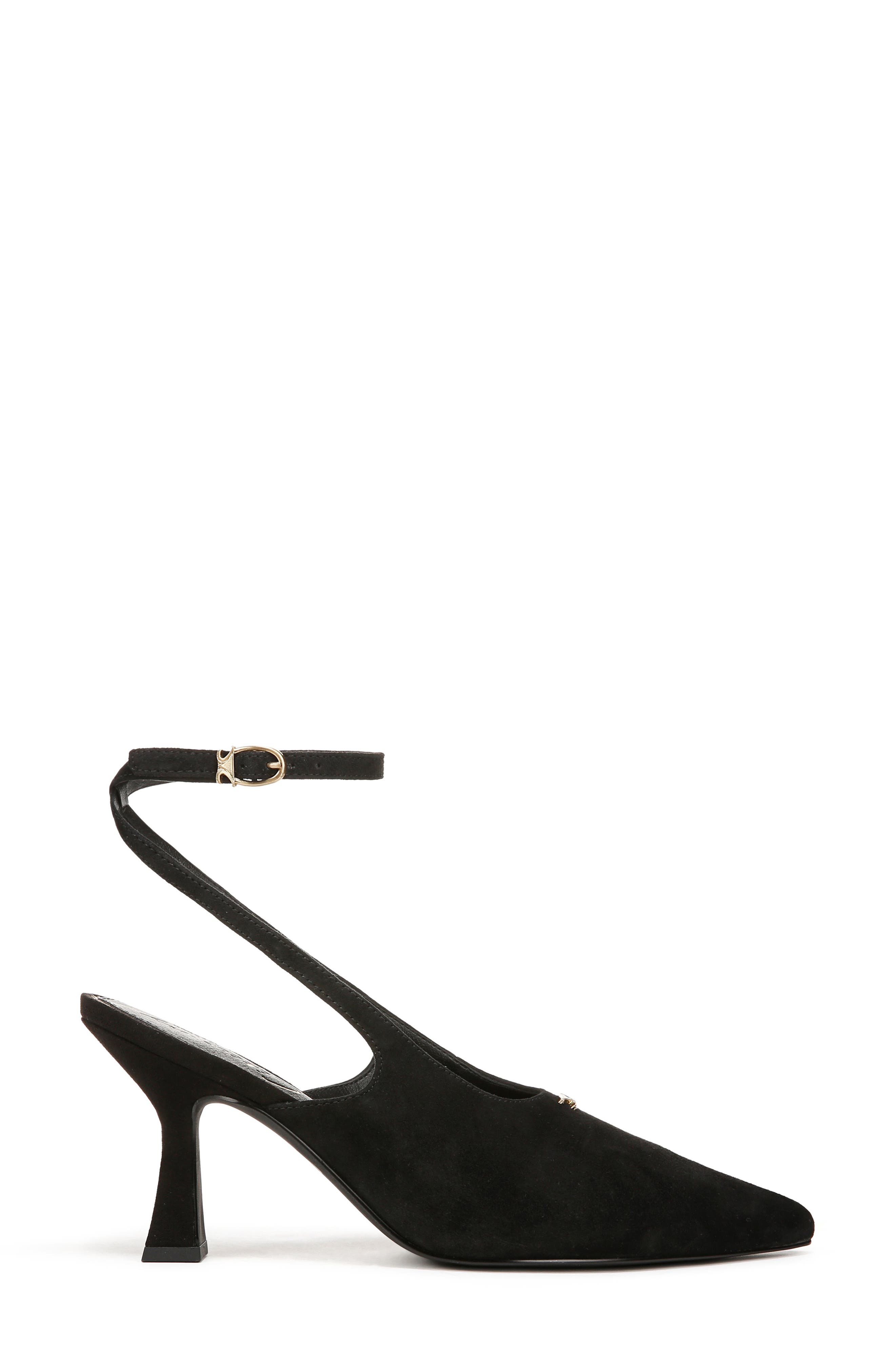 Tara Slingback Pump, Alternate, color, BLACK SUEDE