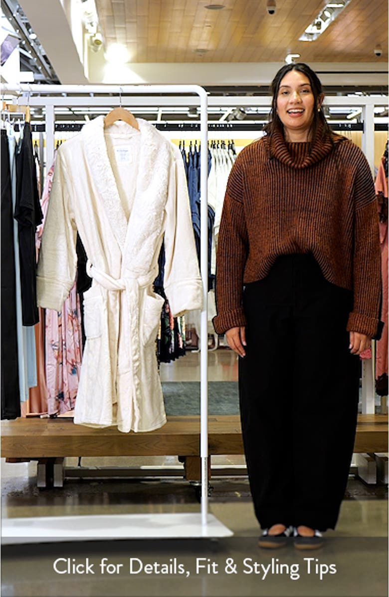 Plush Brushed Robe, sales video thumbnail