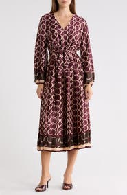 Sam Edelman Geometric Print Maxi Dress