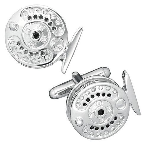 Fly Fishing Reel Cufflinks