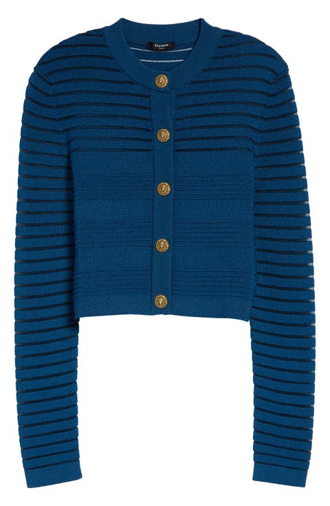Ottoman Stripe Cardigan