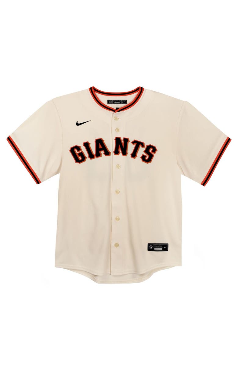 Nike Toddler Nike  Cream San Francisco Giants Home Game Jersey, Alternate, color, Cream