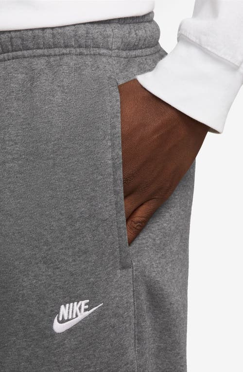 Nike Club Fleece Joggers In Gray