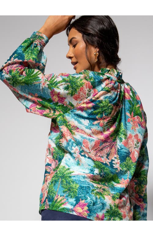 TORI RICHARD TORI RICHARD POINT OF VIEW NALA BLOUSE 