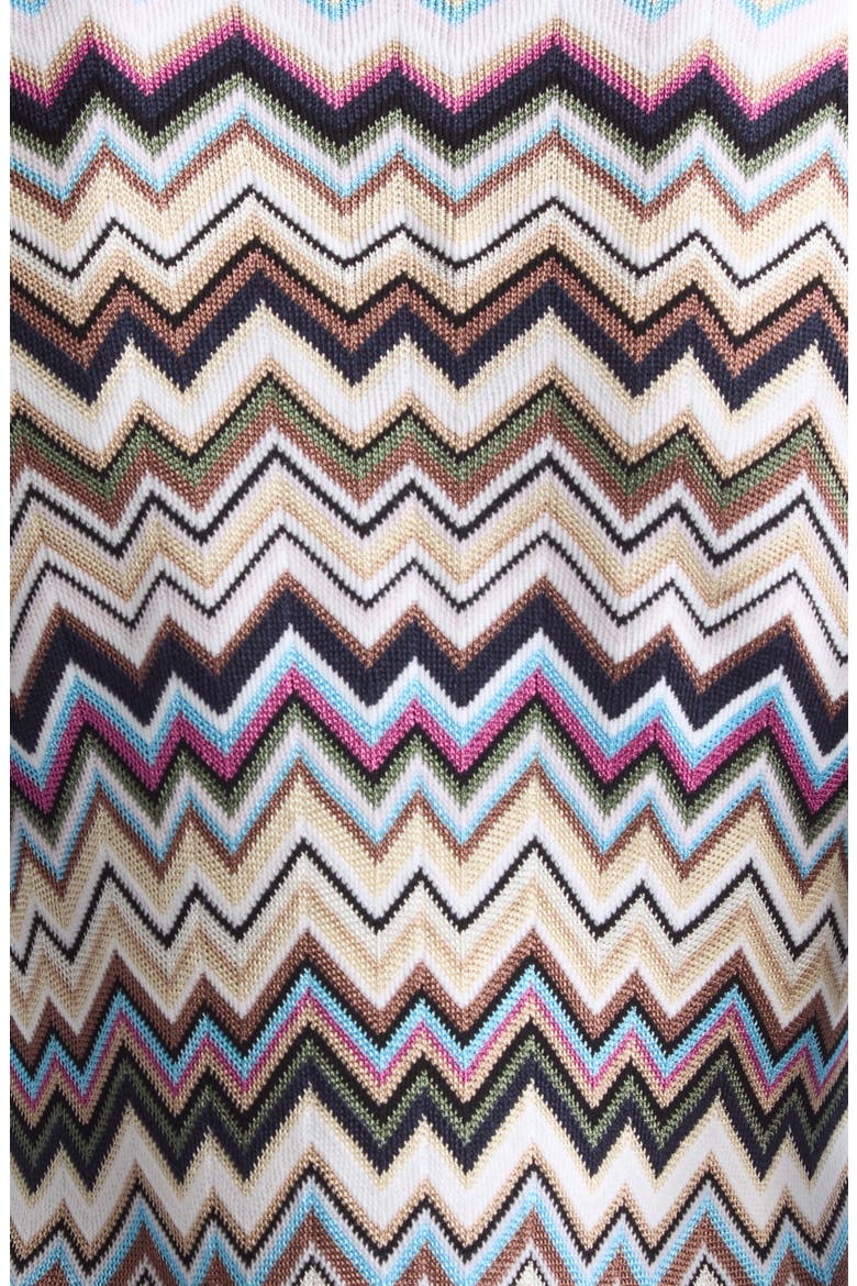 Zigzag Long Sleeve Maxi Dress, Alternate, color, SMSPL