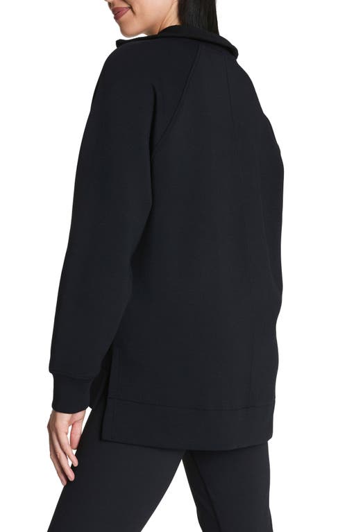 Spanx ® Airessentials Half Zip Tunic In Black