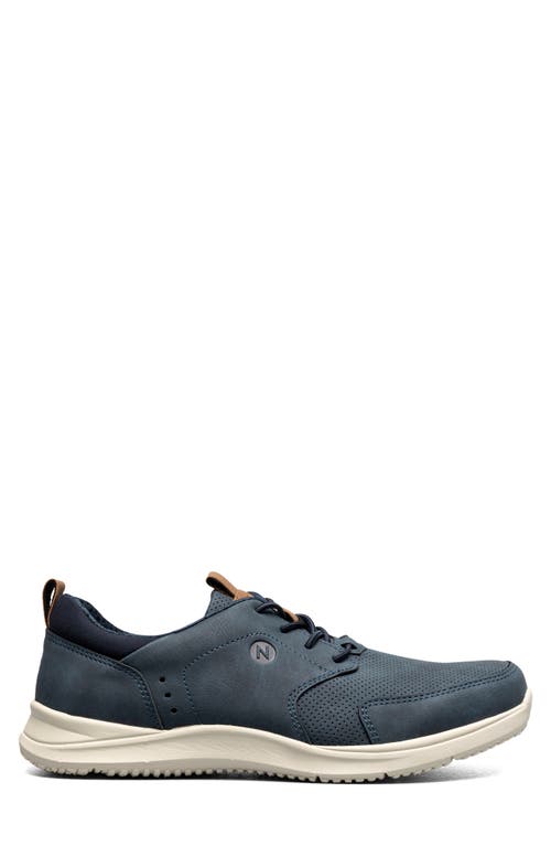 Nunn Bush Conway Moc Toe Oxford Sneaker In Navy Multi