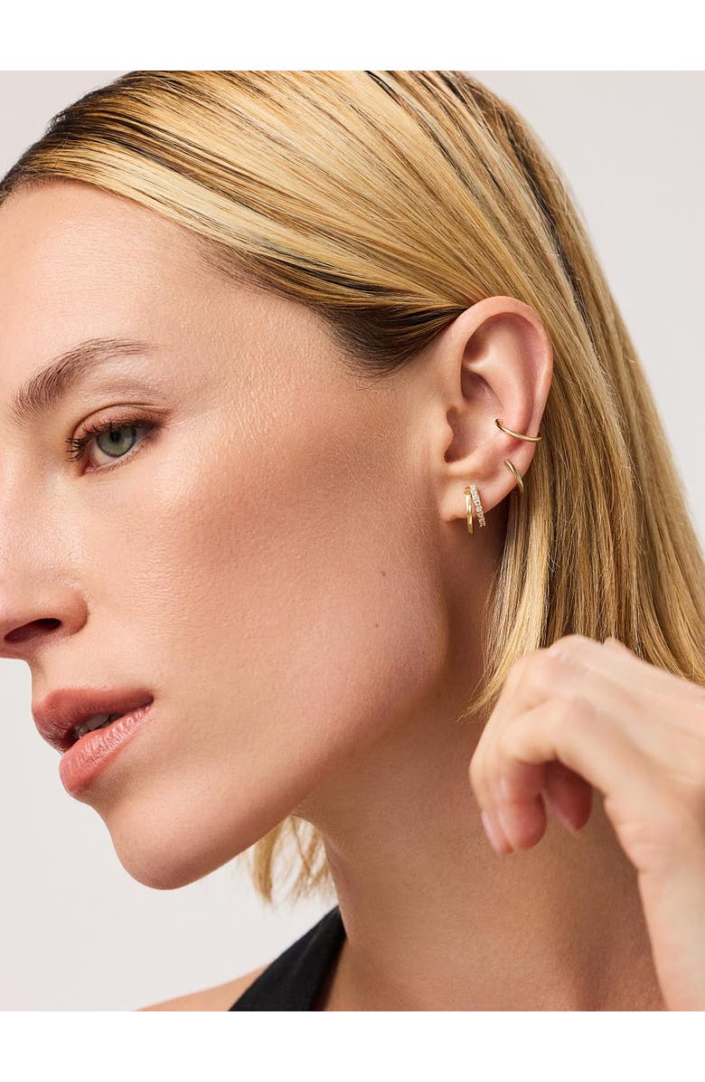 Ana Luisa Sterling Silver - Mini Huggie Hoops, Alternate, color,