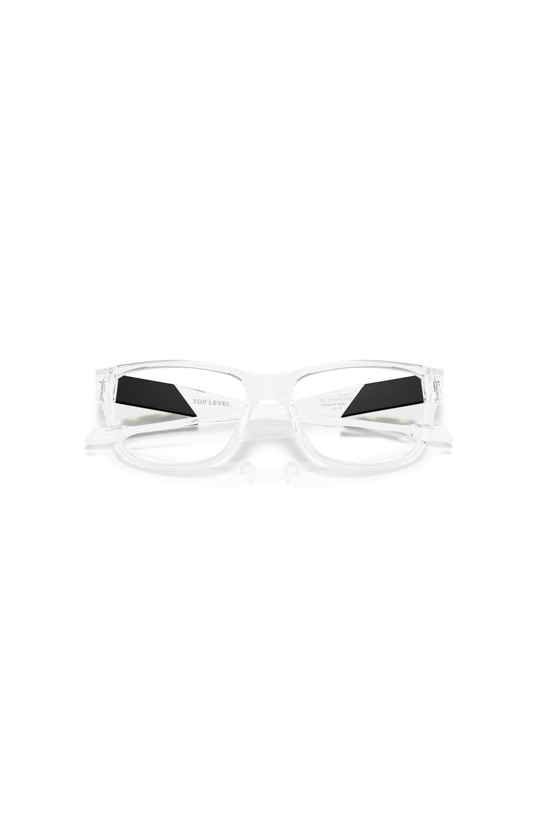 Oakley 48mm Square optical glasses, Alternate, color, Transparent