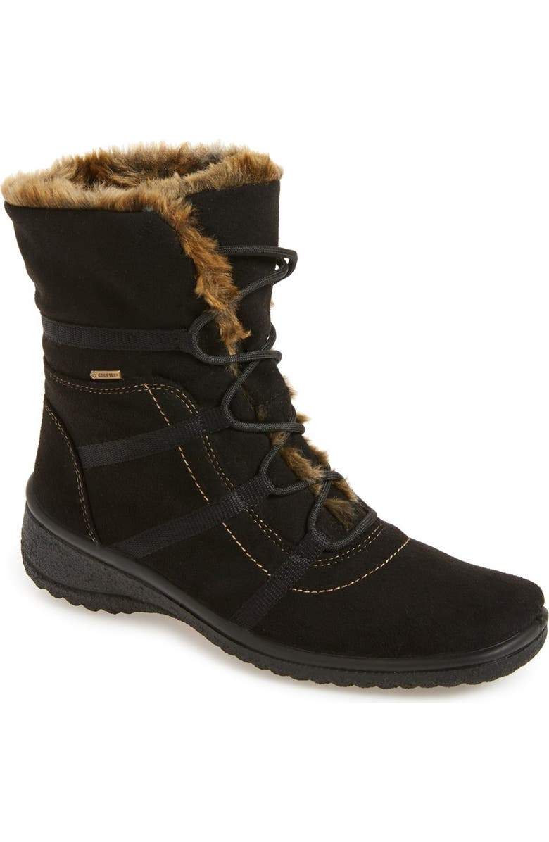 ara Magaly Waterproof Gore-Tex<sup>®</sup> Faux Fur Boot, Main, color,