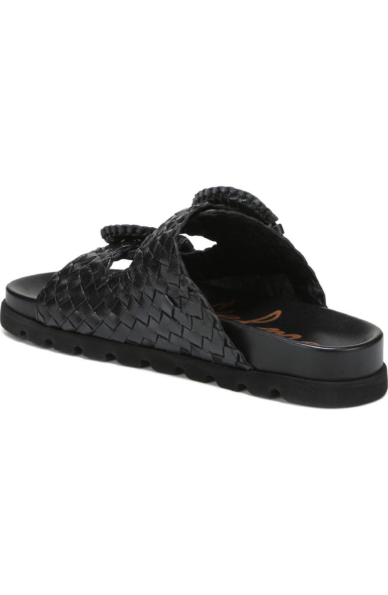 Sam Edelman Tiffanie Woven Two-Strap Sandal, Alternate, color, Black
