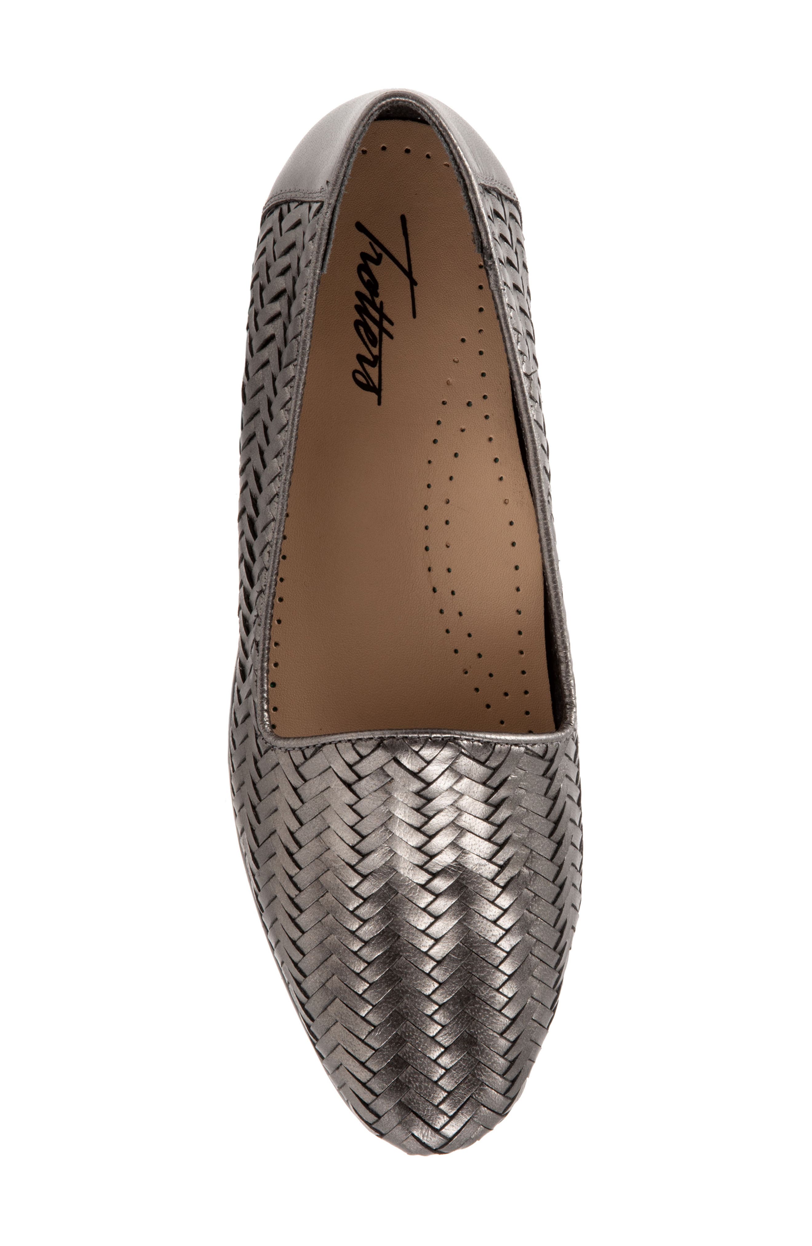 Liz III Flat, Alternate, color, PEWTER