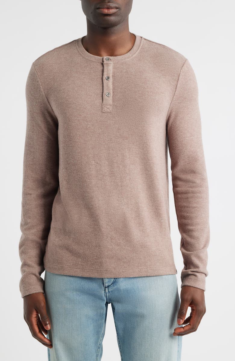 Threads 4 Thought Elias Heathered Henley, Main, color, Praline