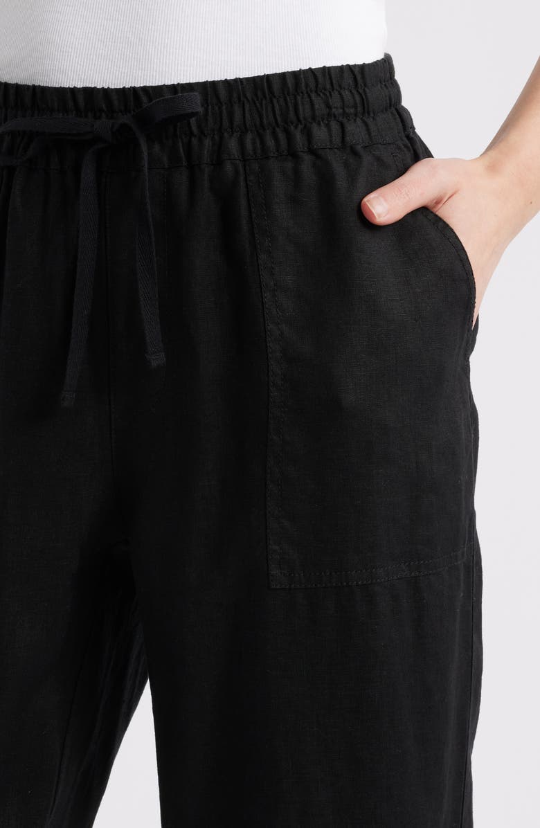 Tommy Bahama Two Palms Tapered Linen Drawstring Pants, Alternate, color,