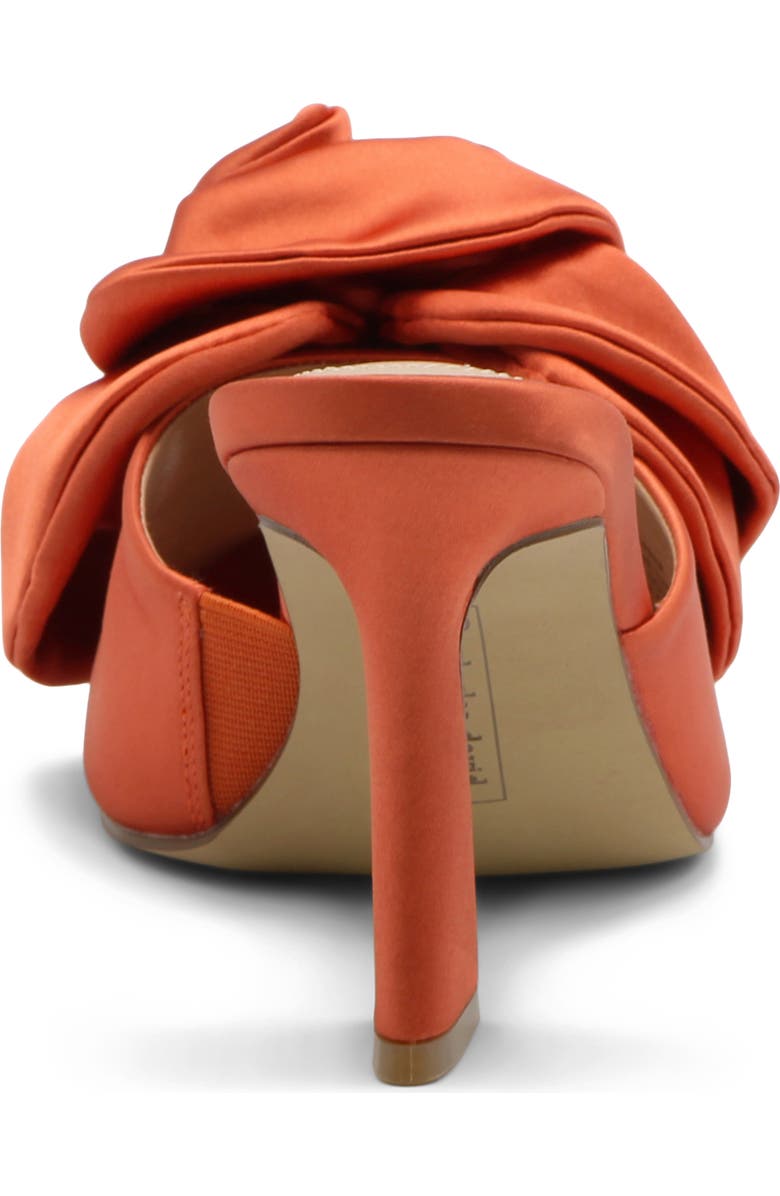 Charles David Kimchi Floral Satin Sandal, Alternate, color, Orange