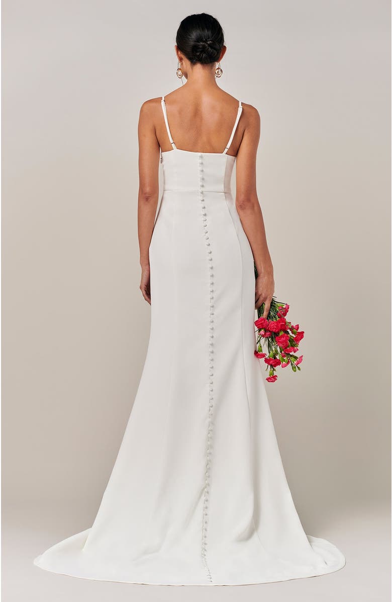 BWLDR Josefina Gown, Alternate, color, White