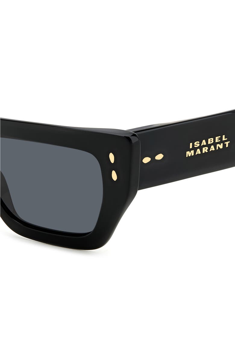 Isabel Marant 54mm Rectangular Sunglasses, Alternate, color,
