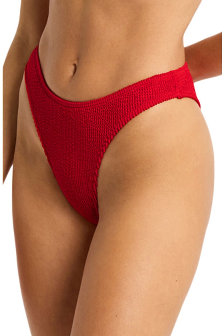 Christy Bikini Bottoms, Alternate, color, BAYWATCH RED ECO