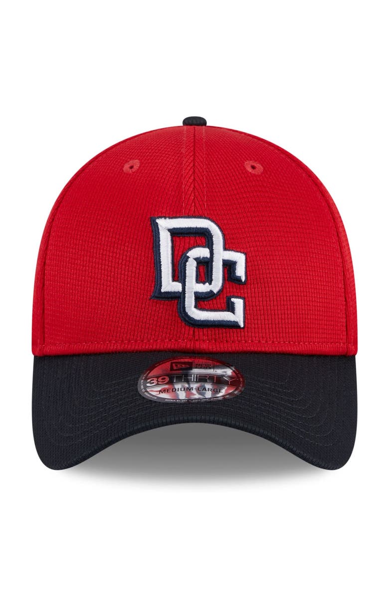 New Era Men's New Era Red Washington Nationals 2024 Batting Practice 39THIRTY Flex Hat, Alternate, color, Red