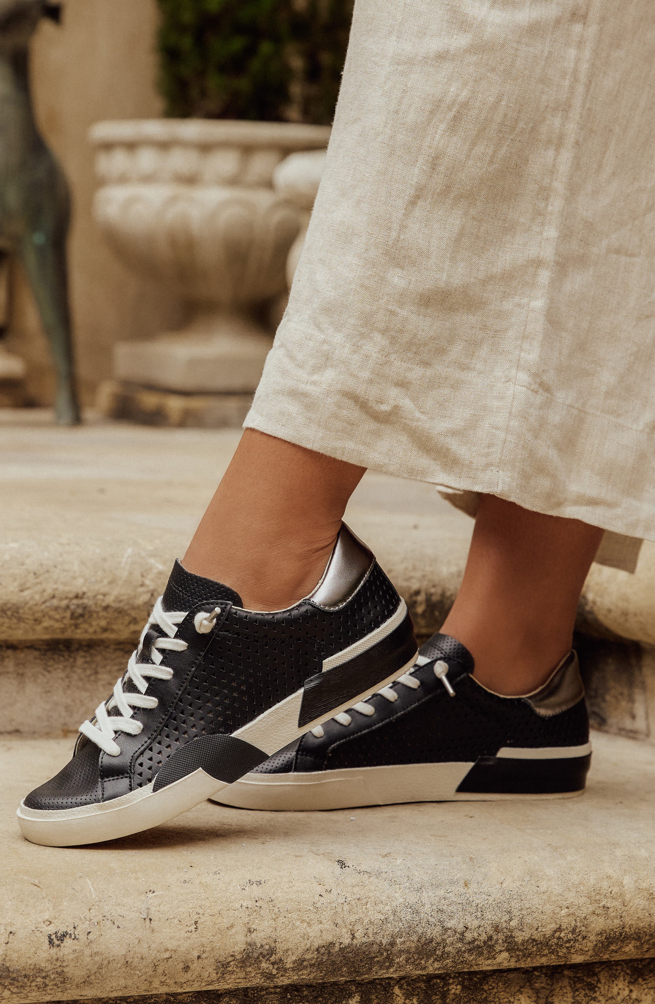 Dolce Vita Zina Perforated 360 Slip-On Sneaker, Alternate, color, 