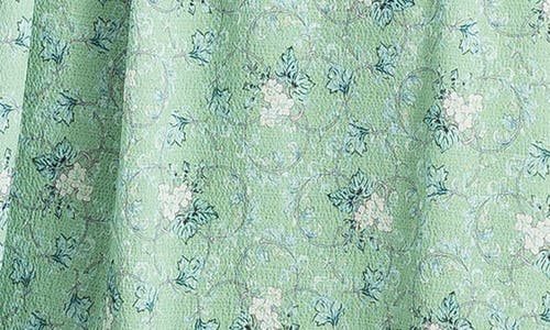 Max Studio Smocked Tiered Maxi Dress In Soft Green Multi