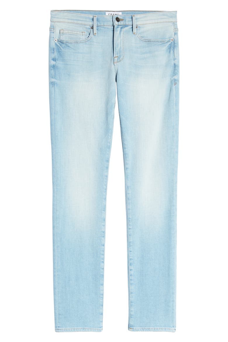 L'Homme Skinny Fit Jeans, Alternate, color, FINN