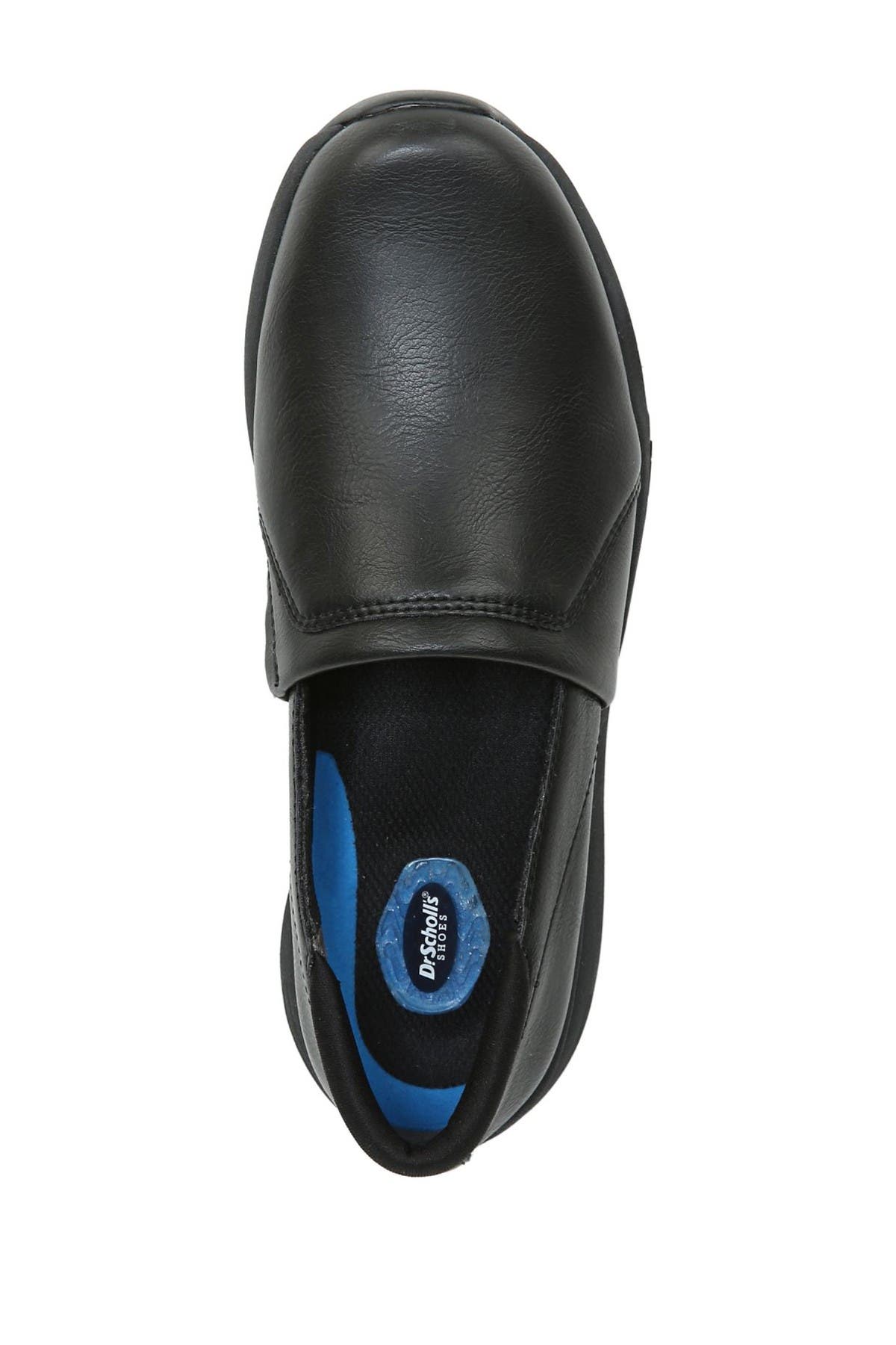 Dr. Scholl's Dive In Slip Resistant Work Slip-On Sneaker - Wide Width Available, Alternate, color, Black