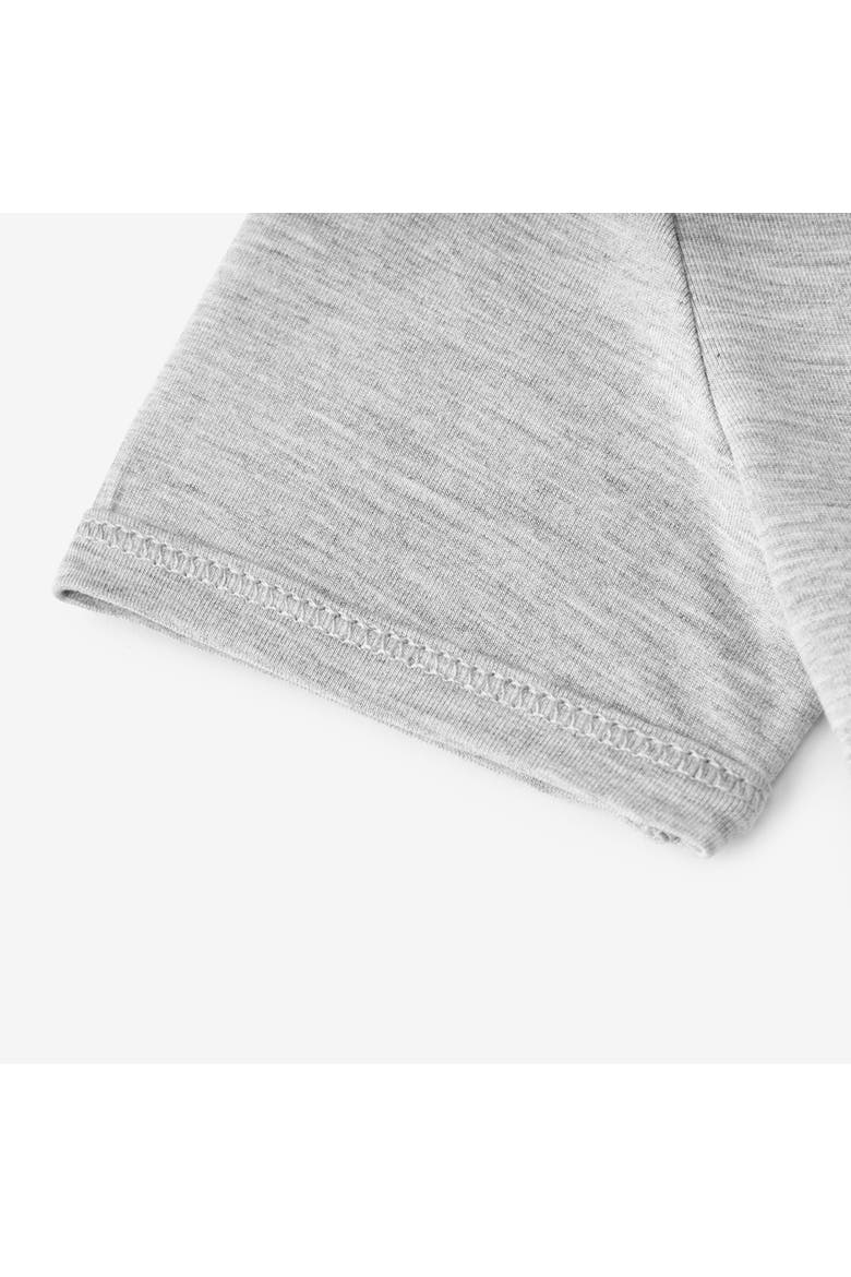 Luxe Solid One Piece, Alternate, color, Grey Melange