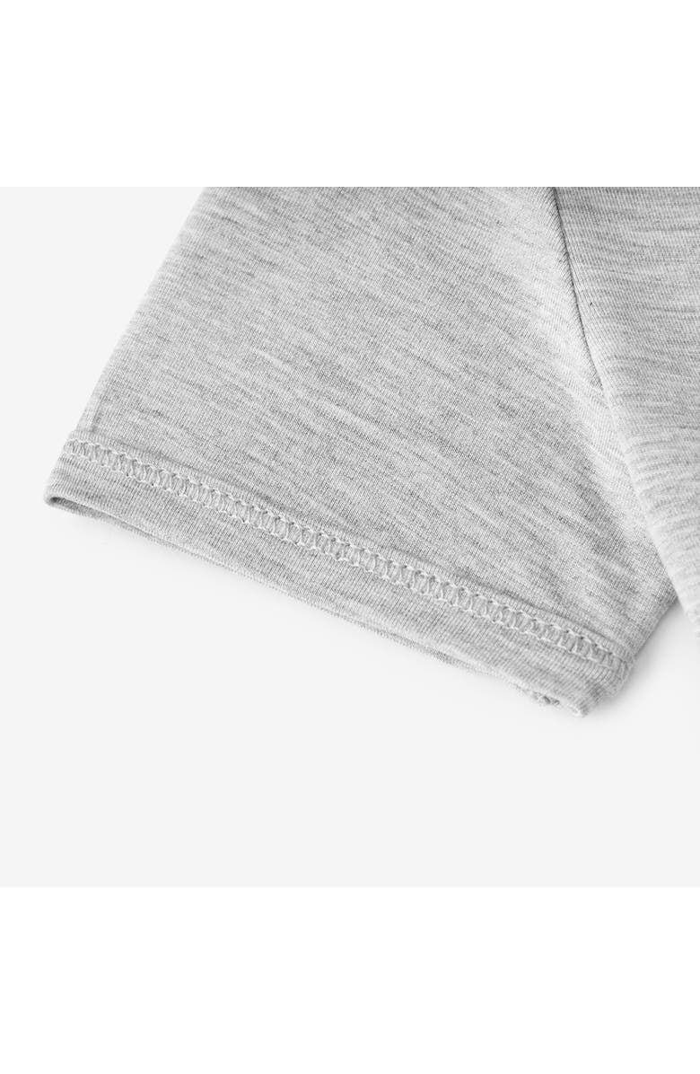 Milkbarn Luxe Solid One Piece, Alternate, color, Grey Melange