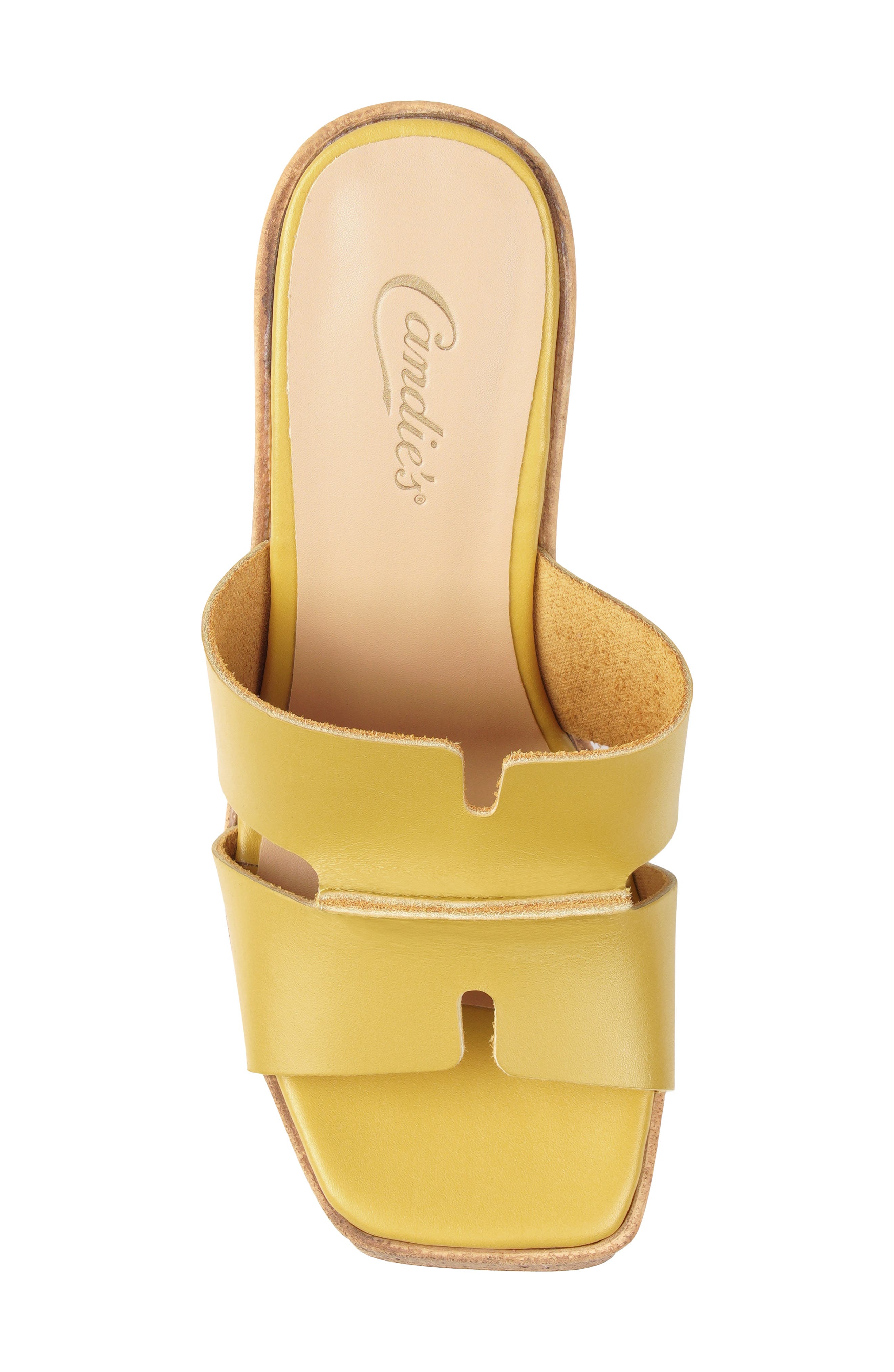 Marabelle Platform Wedge Slide Sandal, Alternate, color, GINGER LEATHER
